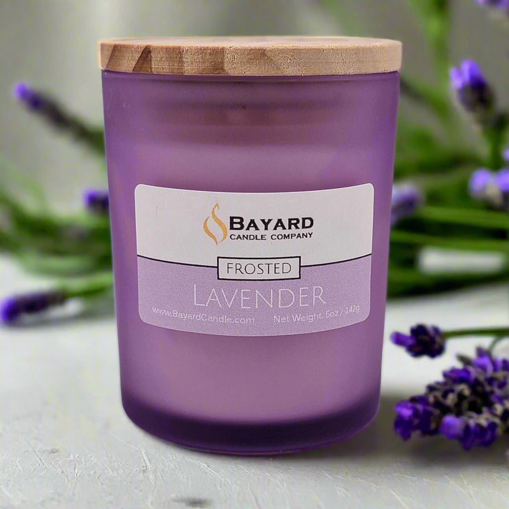 Frosted Lavender Soy Candle