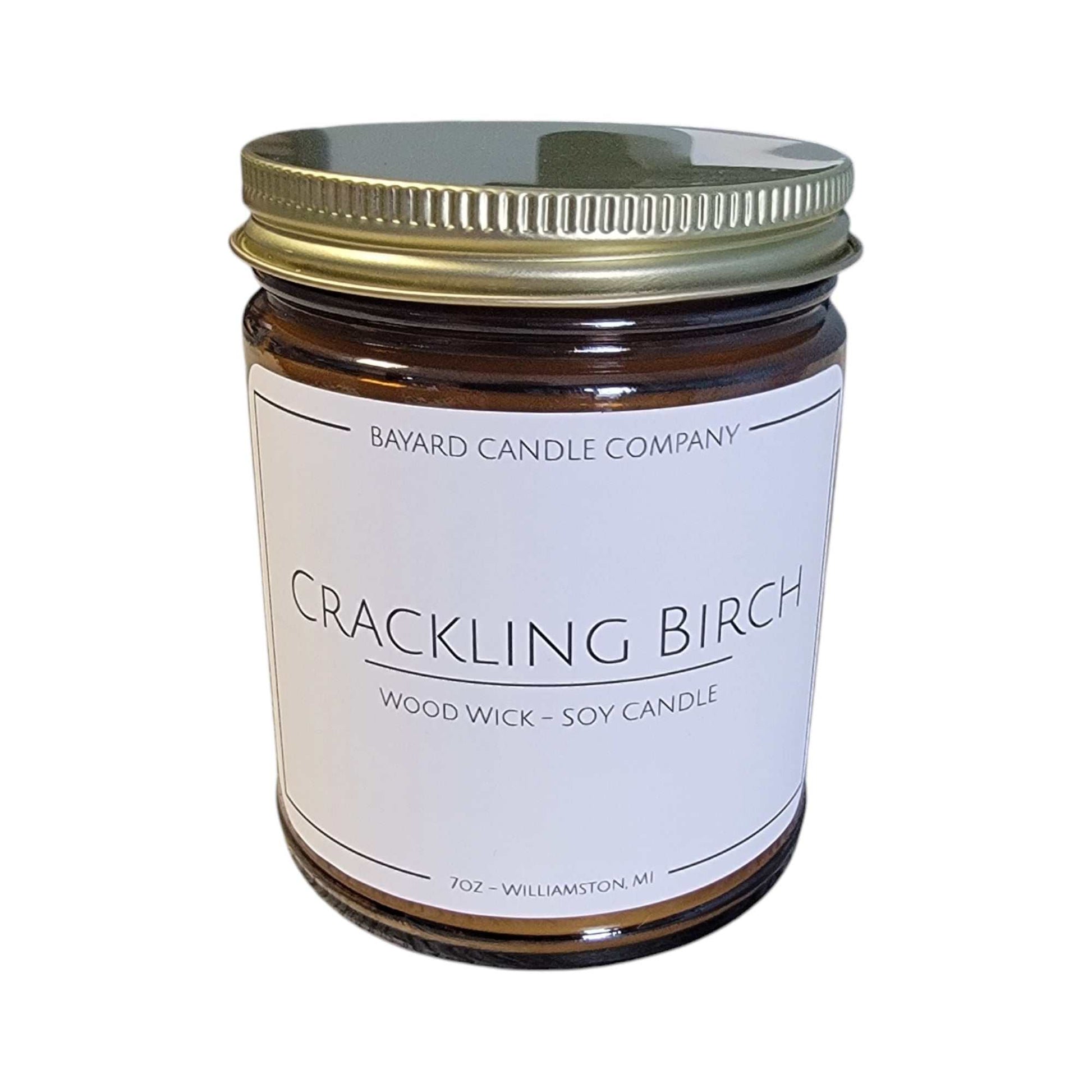 Crackling Birch Wood Wick Candle