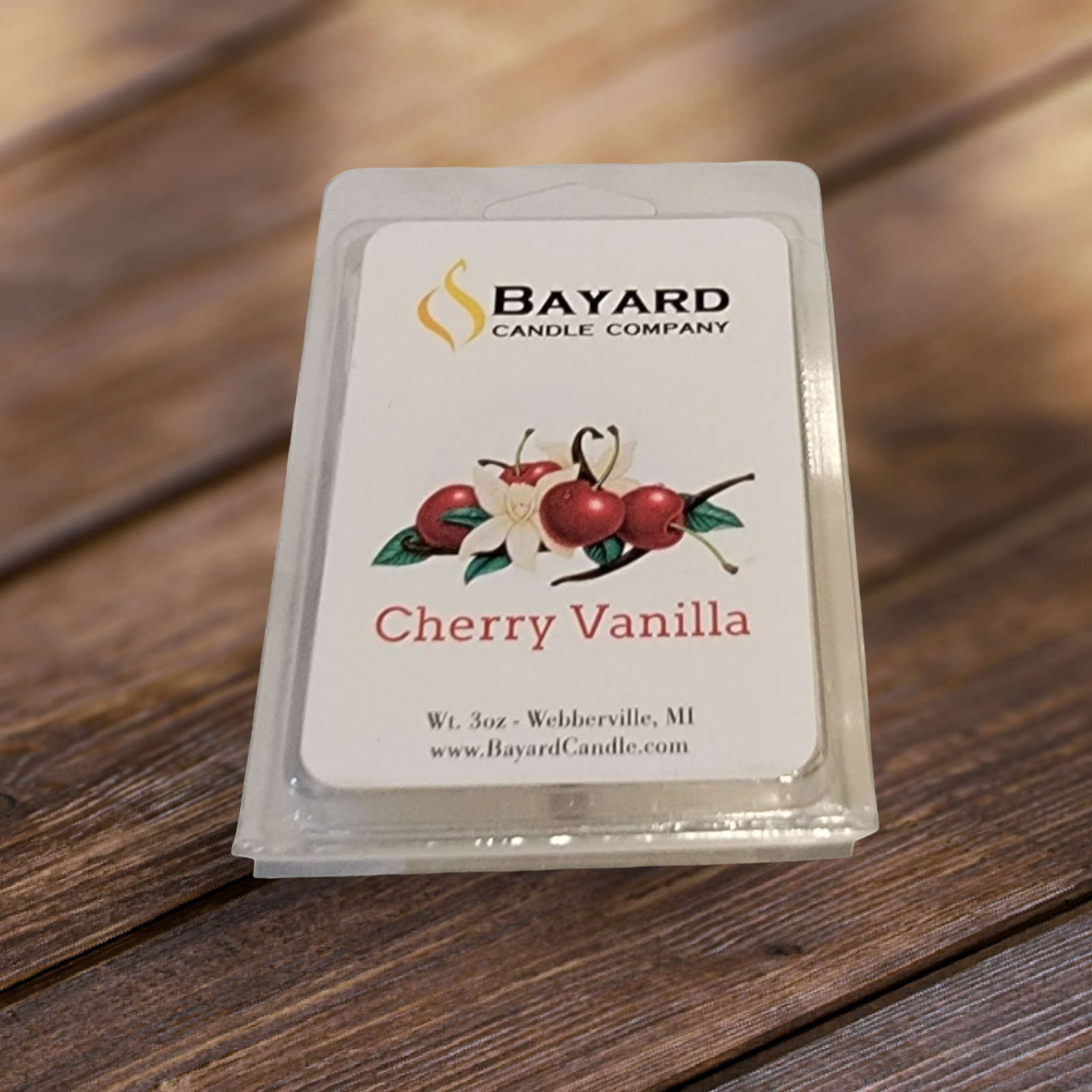 Cherry Vanilla Soy Wax Melt by Bayard Candle Company