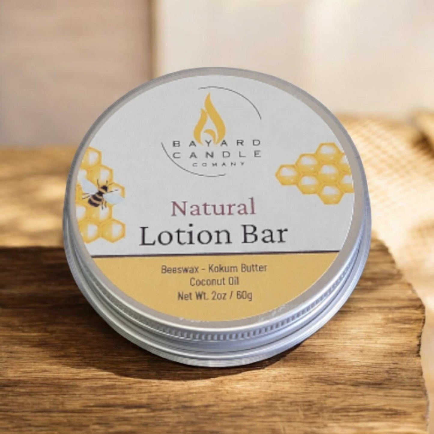 Bayard Solid Lotion Bar Natural