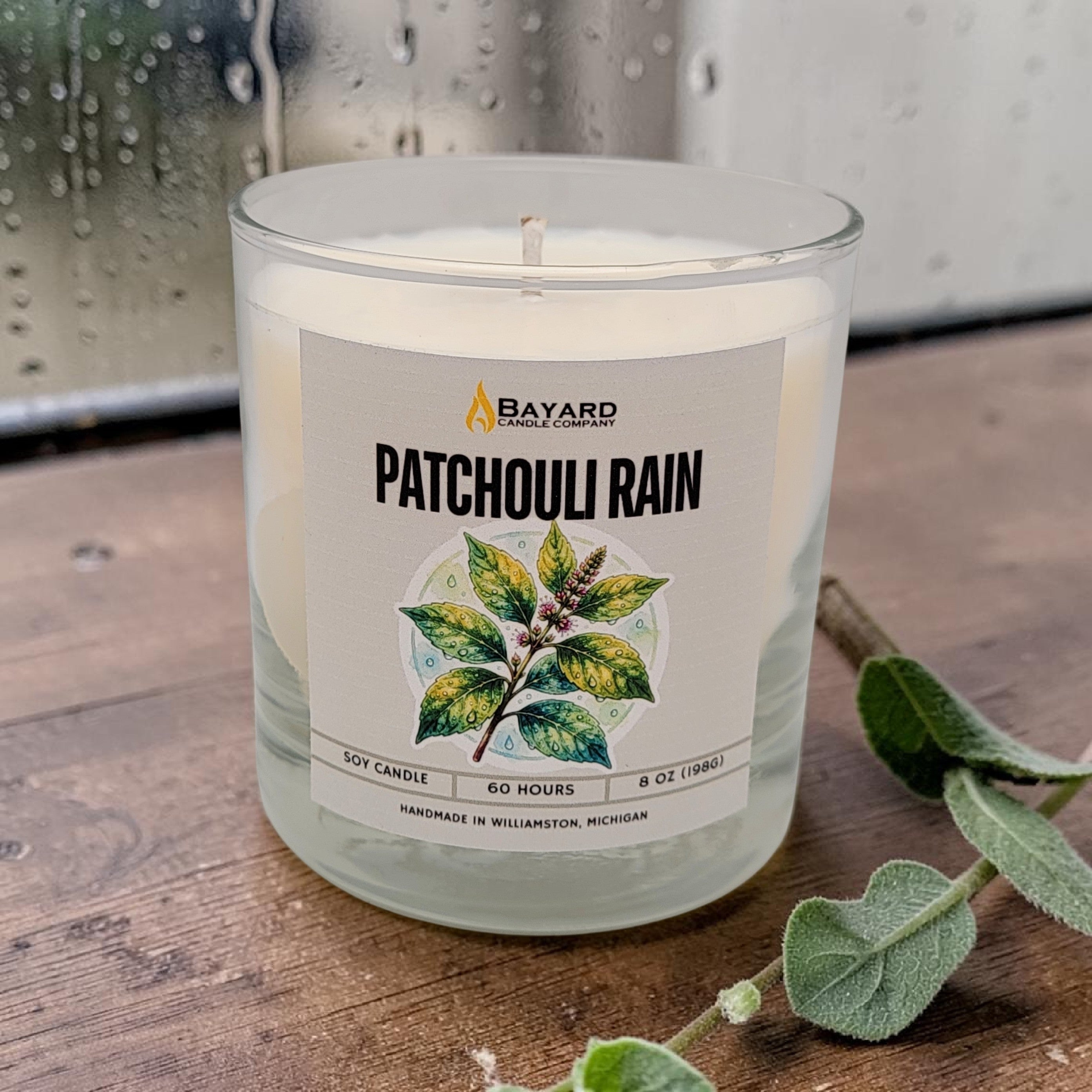 Patchouli Rain Soy Candle