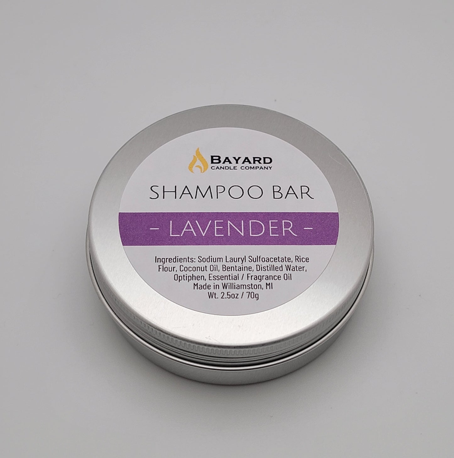 shampoo bar tin - Lavender