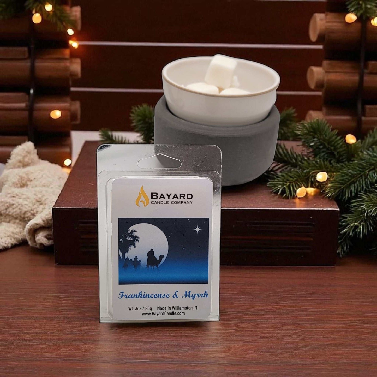 Frankincense and Myrrh Soy Wax Melt 3oz