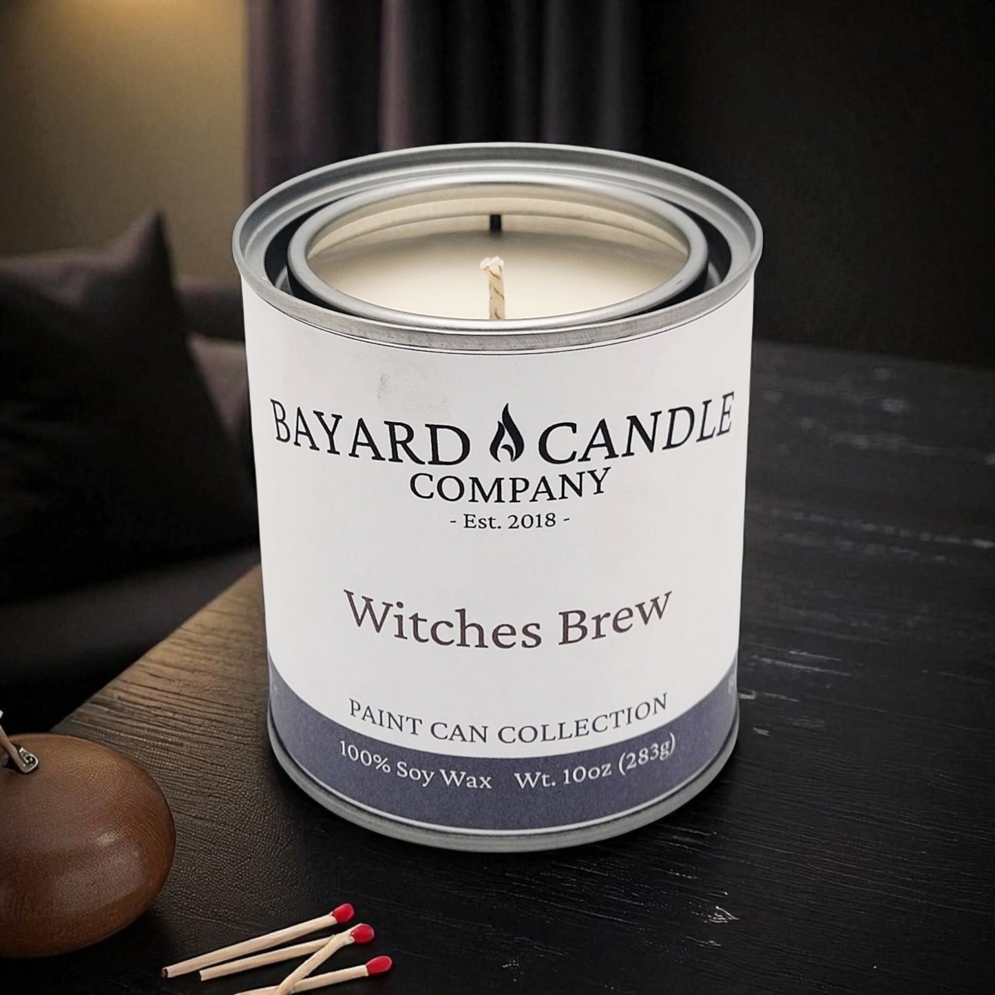 Witches Brew Paint Can Candle