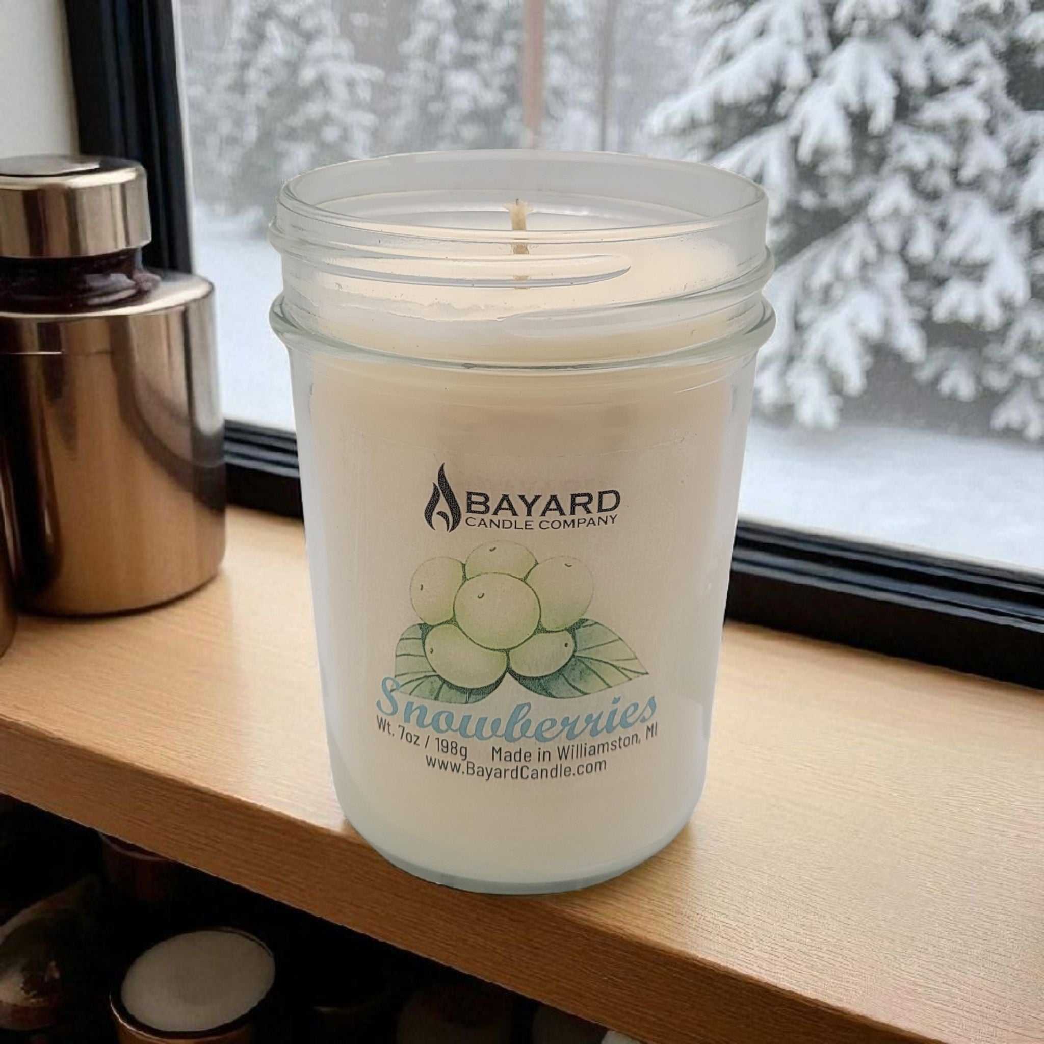 Snowberries Soy Candle 7oz