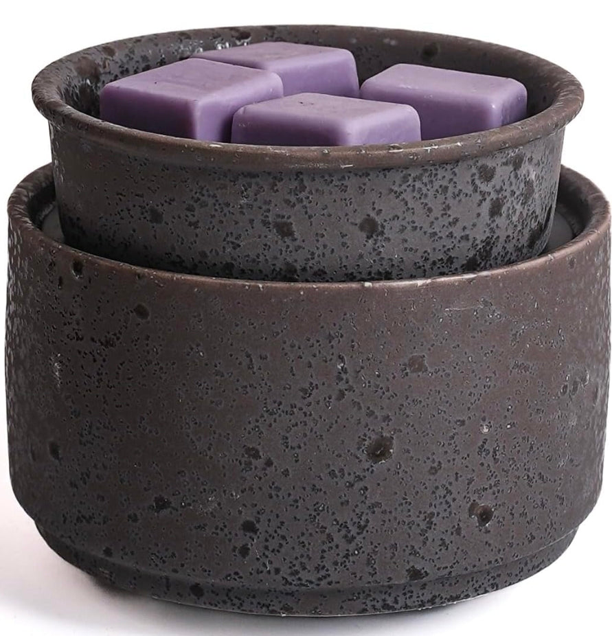Gray Texture Wax Warmer