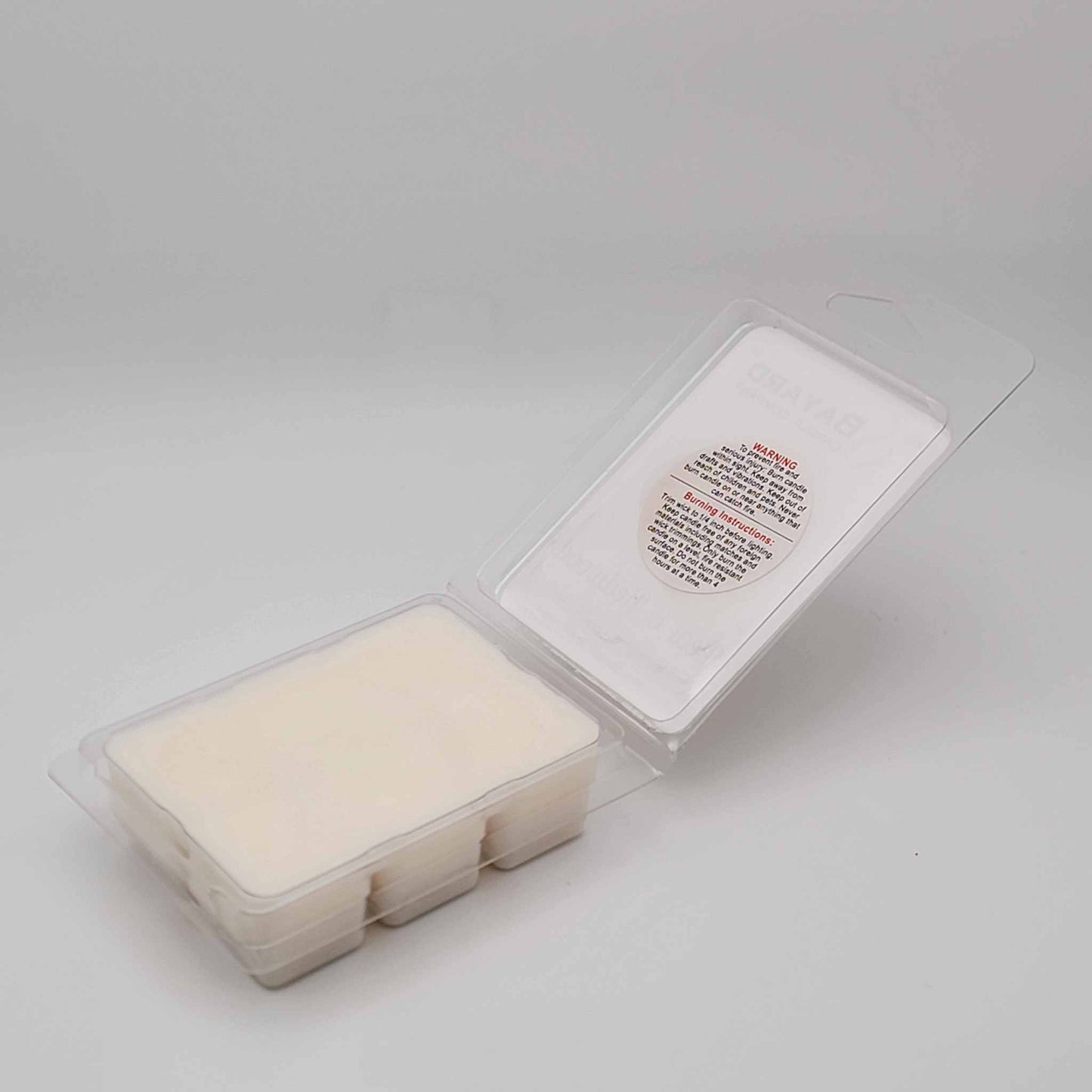 Pear and Redwood Soy Wax Melt Top Open