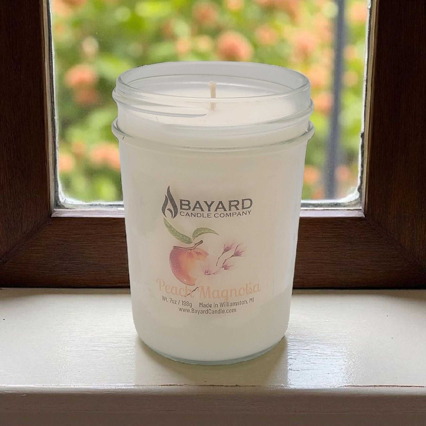 Peach Magnolia Soy Candle 7oz
