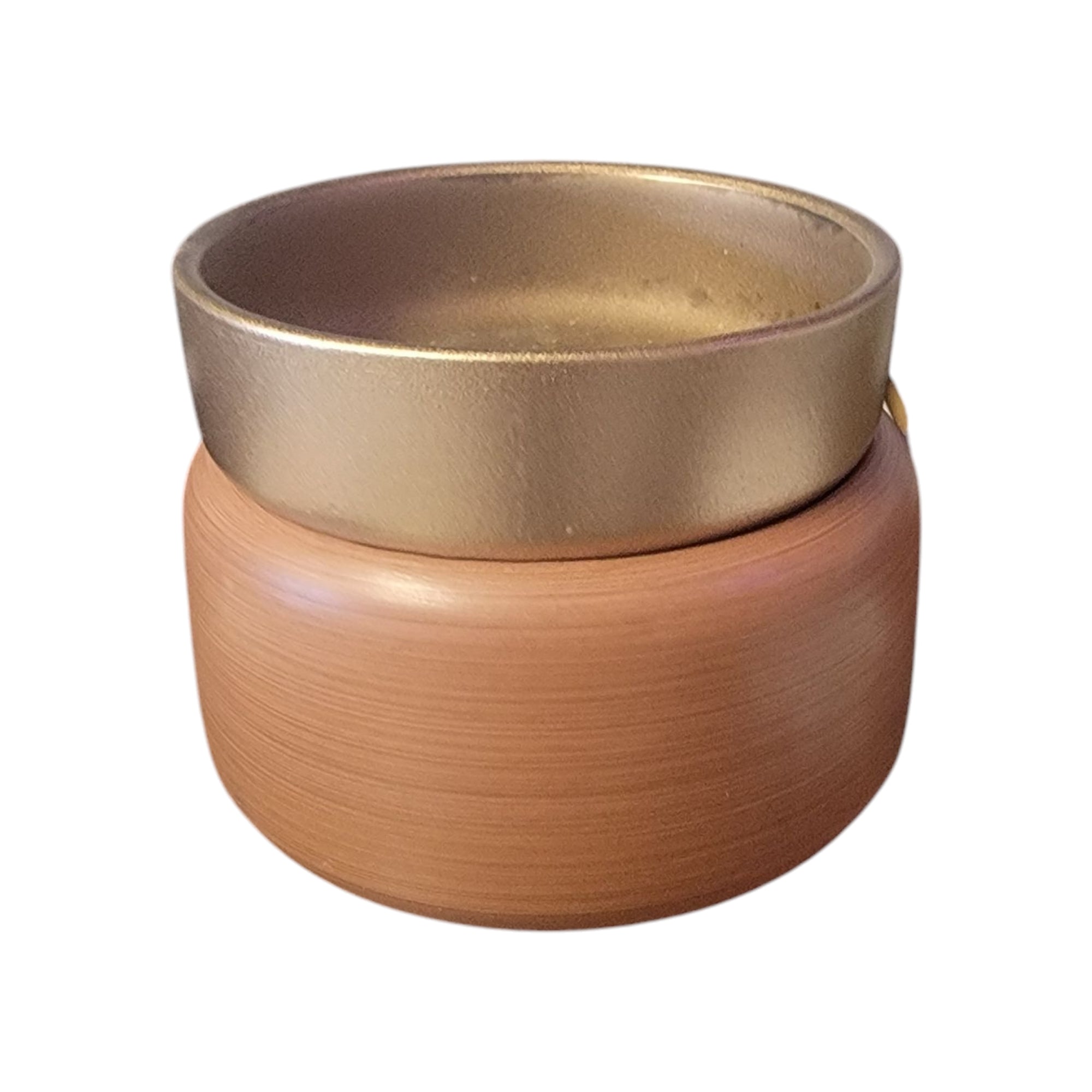 Pewter Walnut Wax Warmer