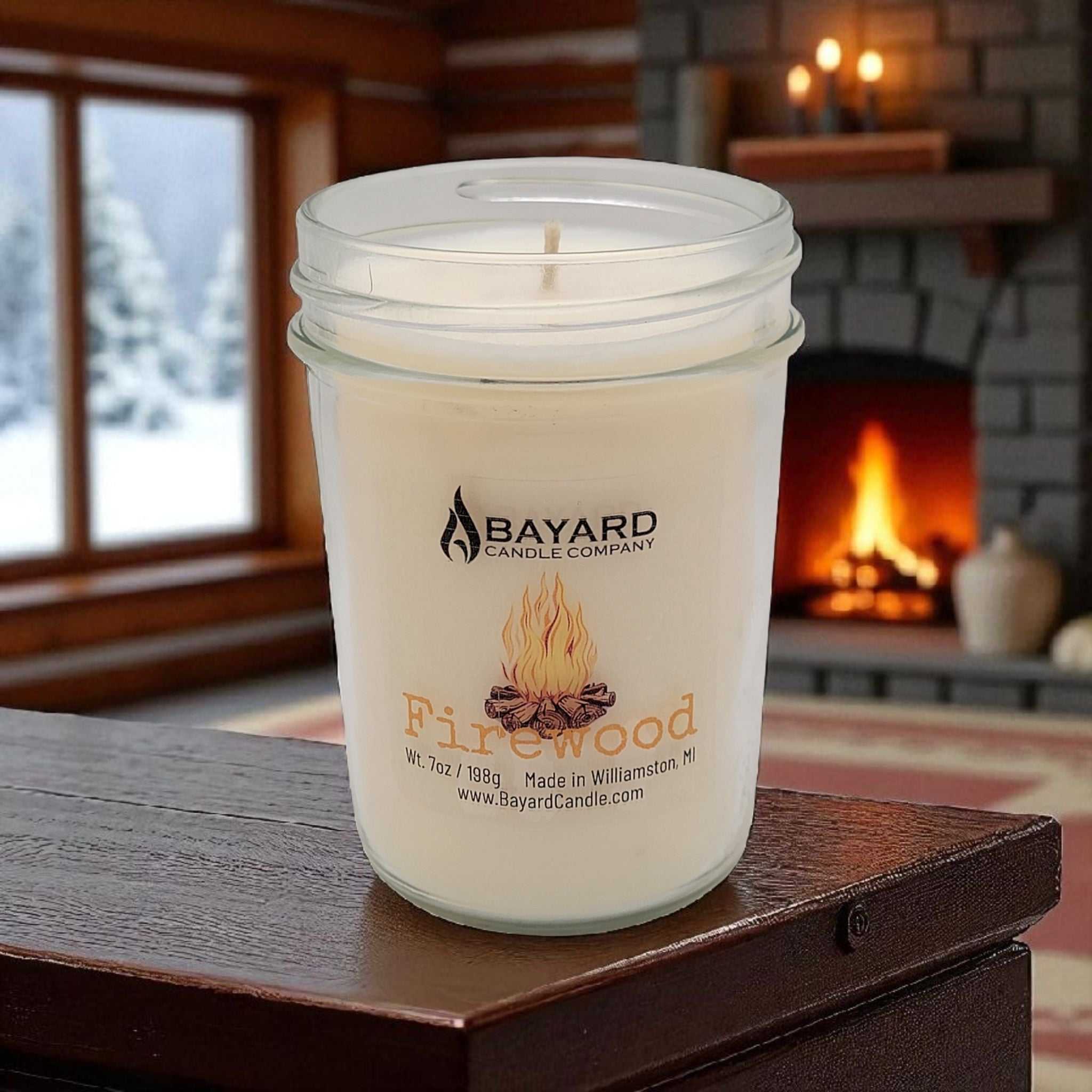 Firewood Soy Candle 7oz