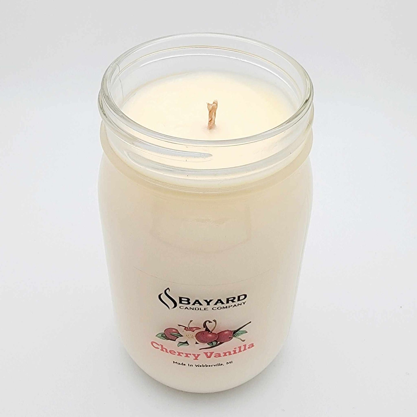 Cherry Vanilla Soy Candle 16oz Top Off
