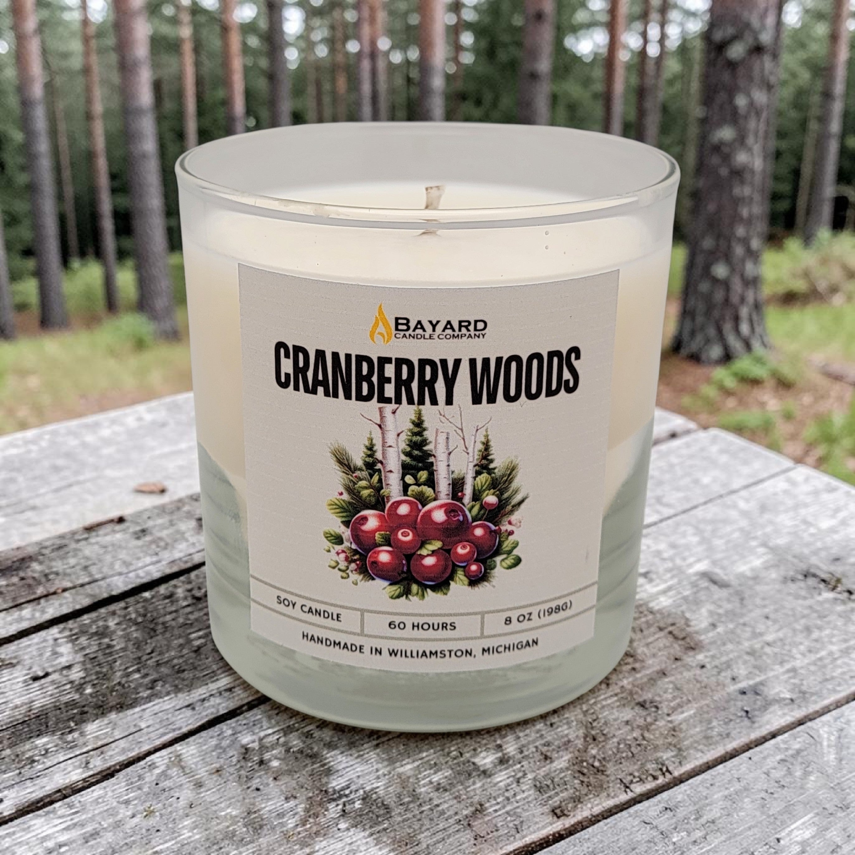 Cranberry Woods Soy Candle