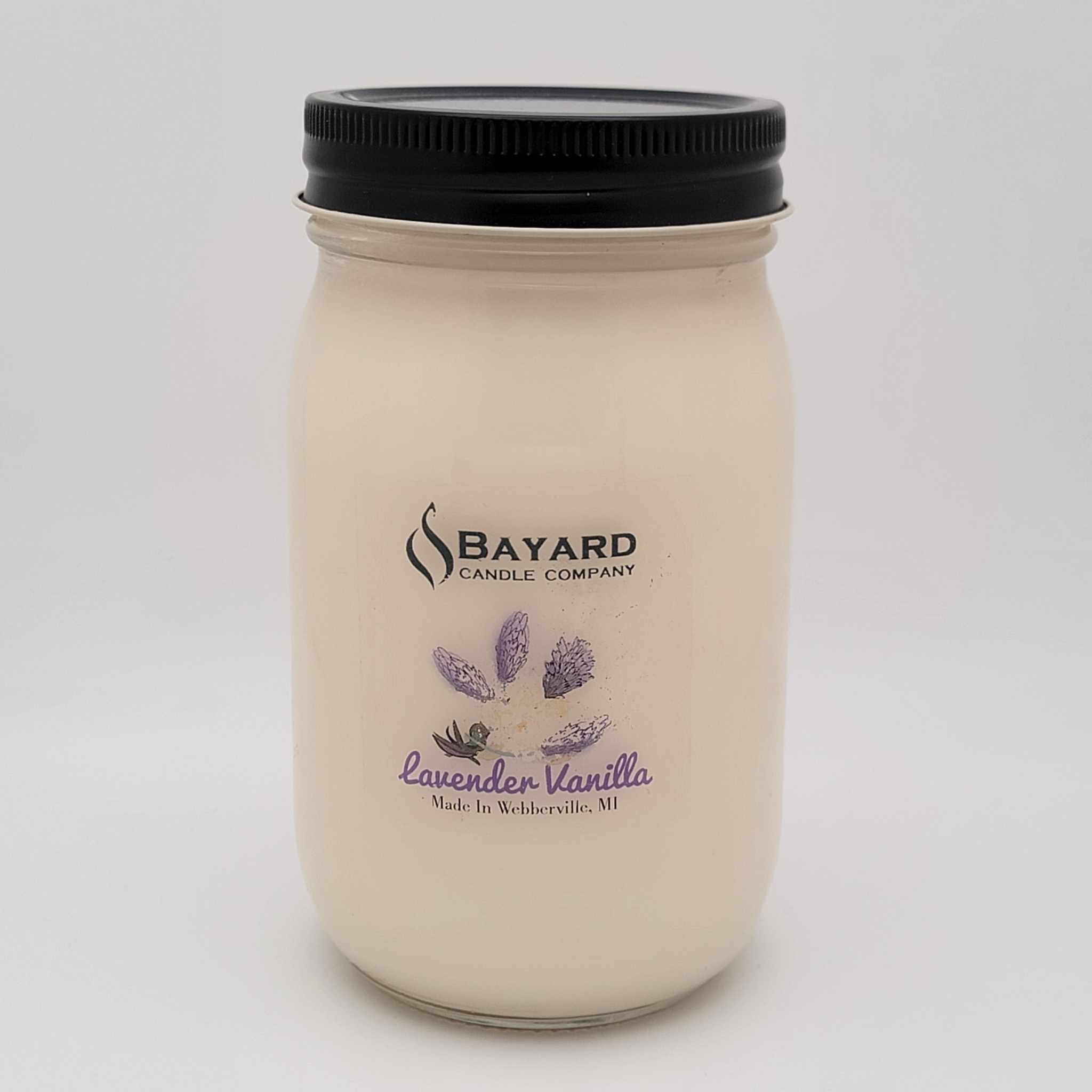 Lavender Vanilla Soy Candle 16oz