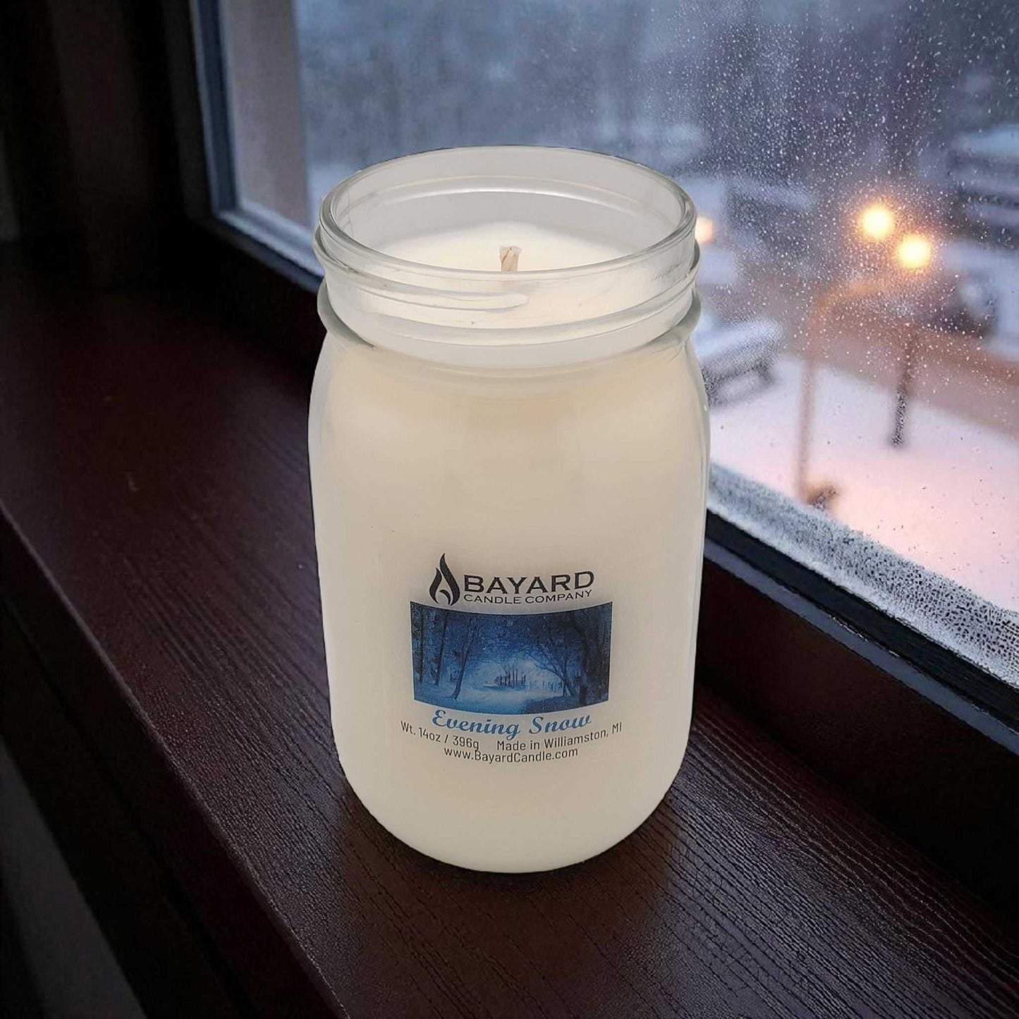 Evening Snow Soy Candle 14oz