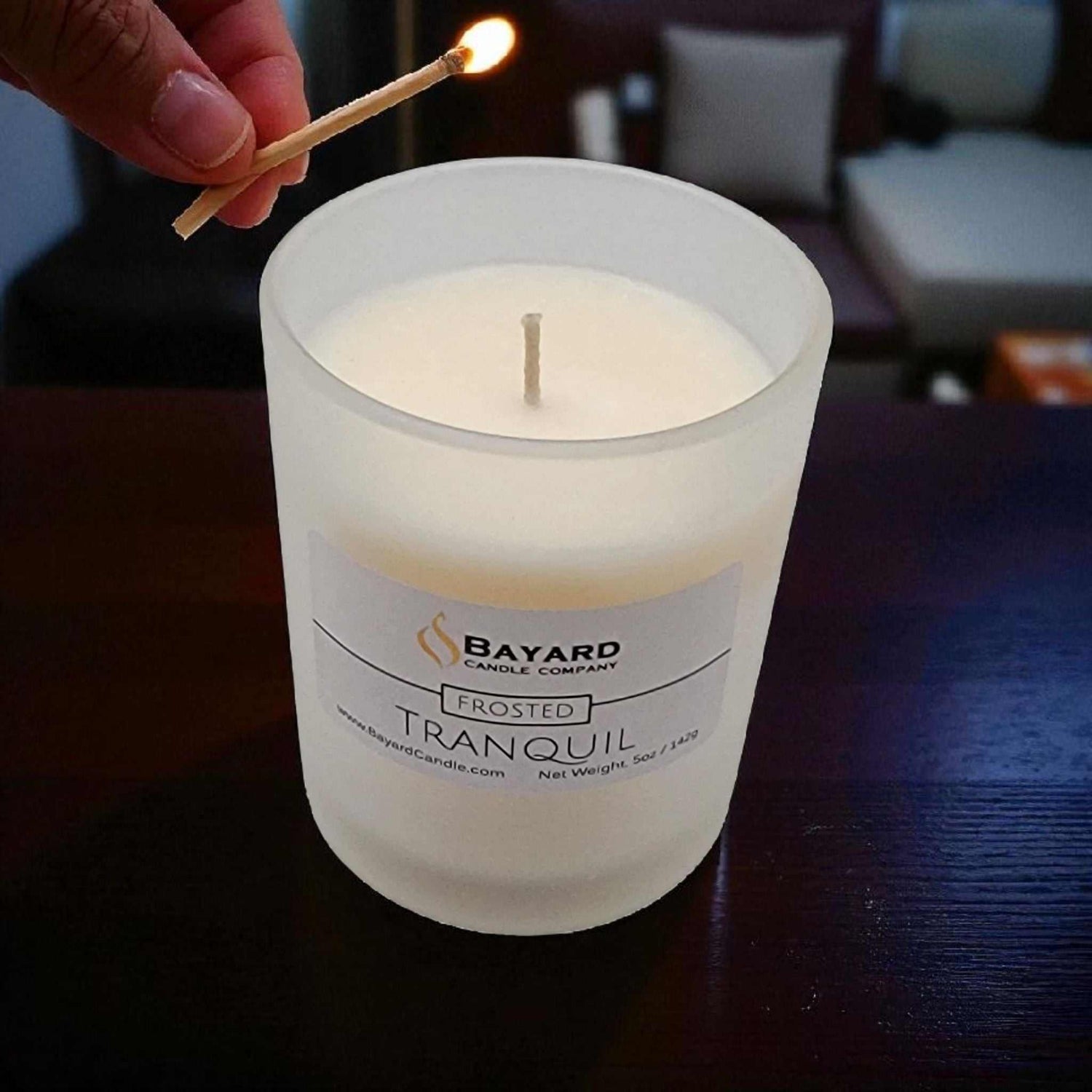 Frosted Soy Candle