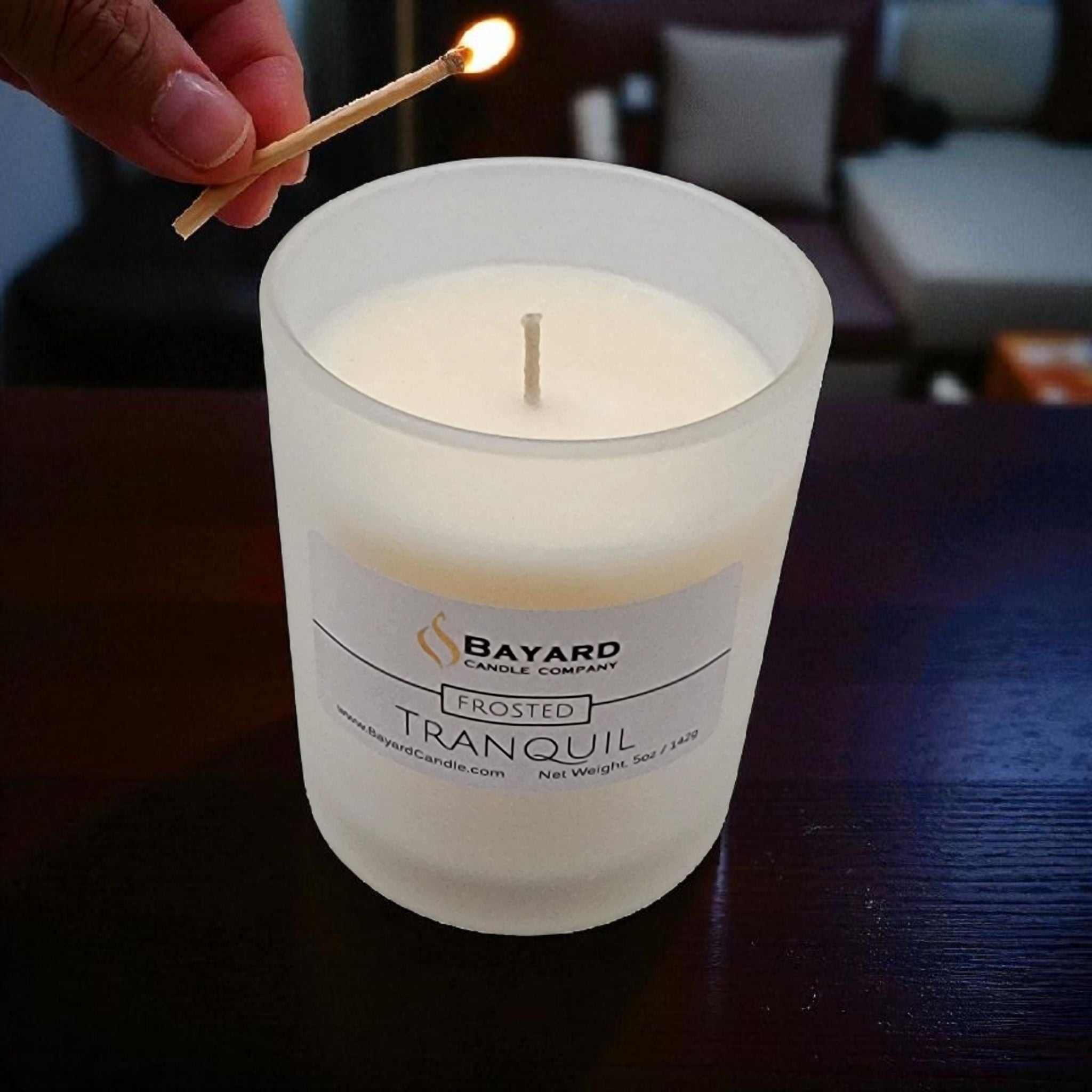 Frosted Soy Candle