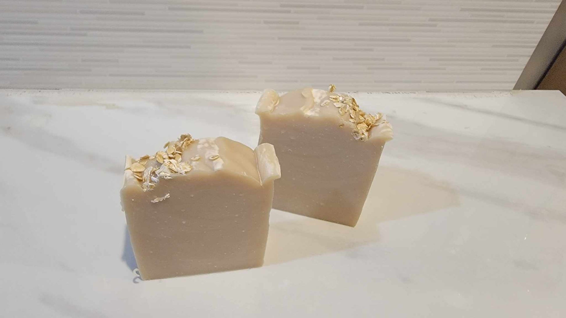 Oatmeal Milk and Honey Soap Top