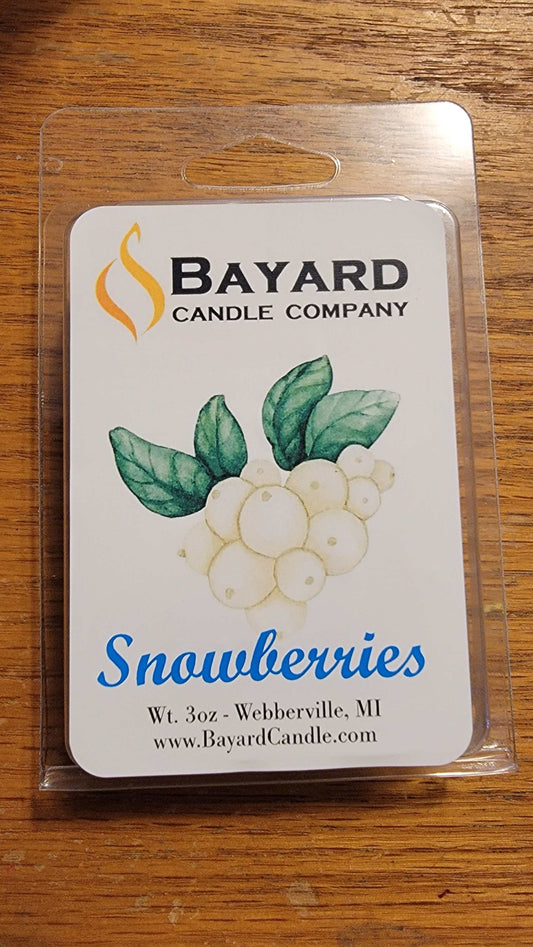 Snowberries Soy Wax Melt by Bayard Candle Company 