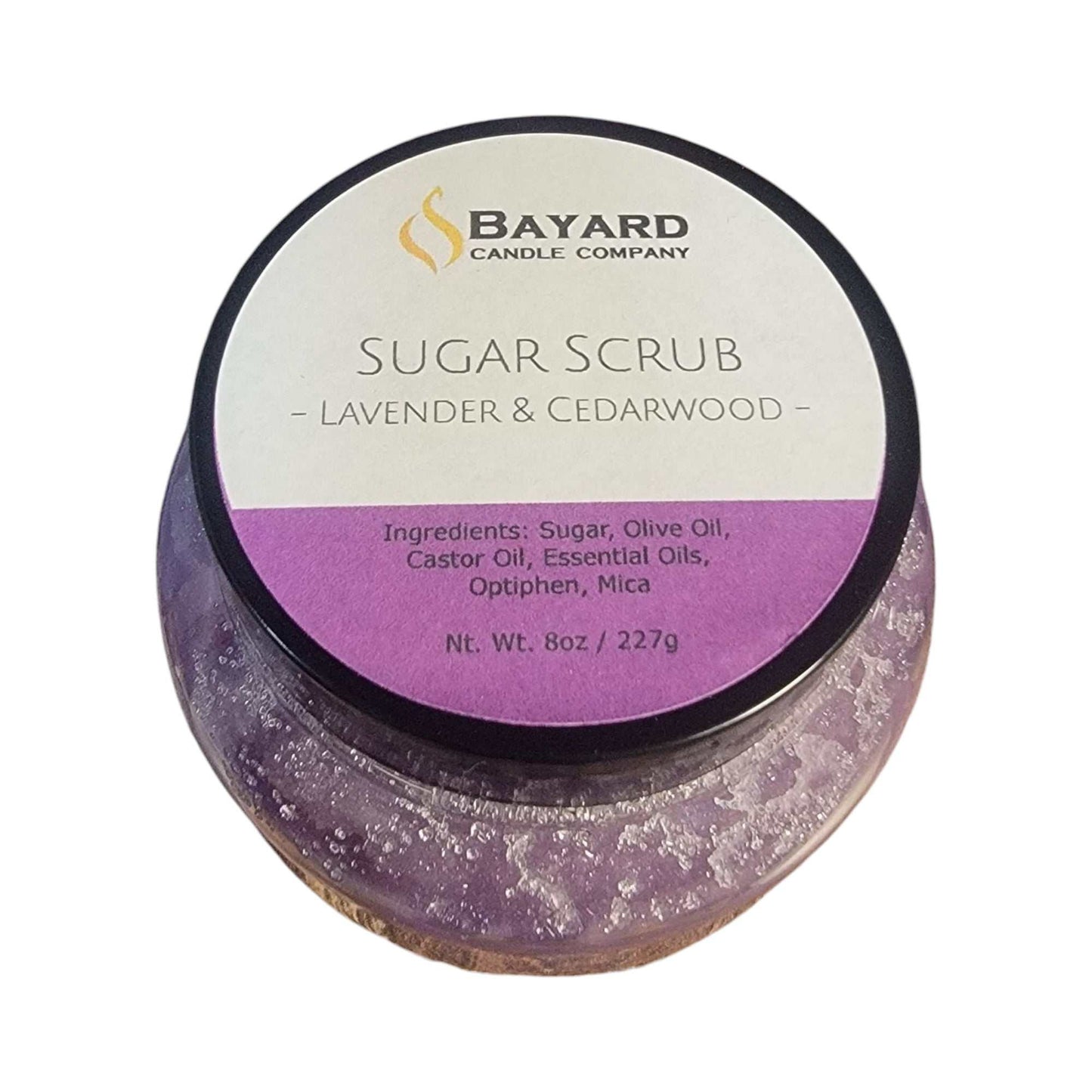 Sugar Scrub - Lavender and Cedarwood top