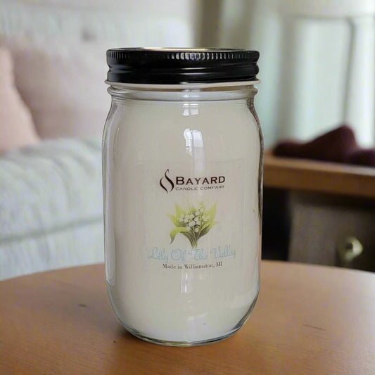 Lily of the Valley Soy Candle 16oz