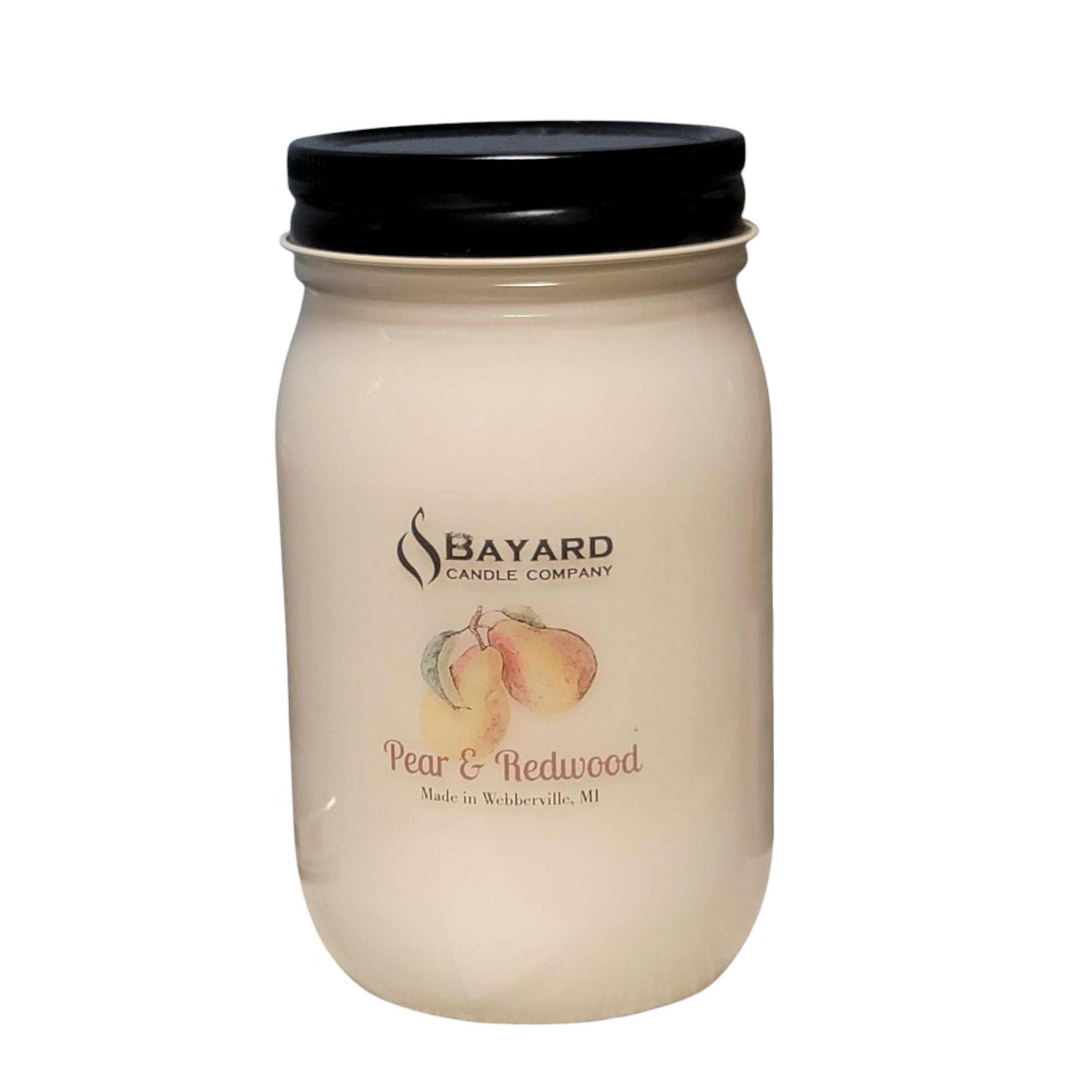 Pear and Redwood Soy Candle 16oz