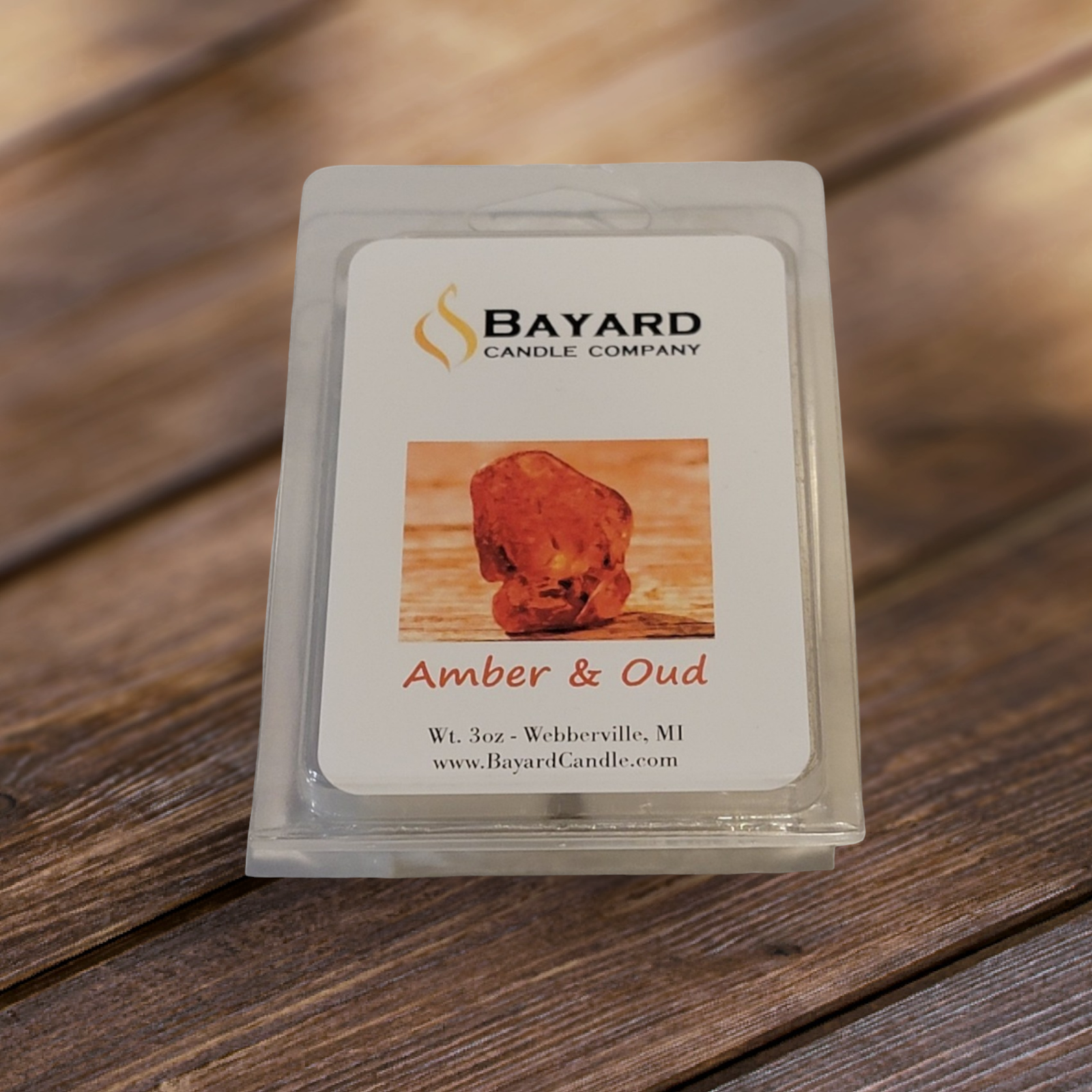Amber and Oud Soy Wax Melt