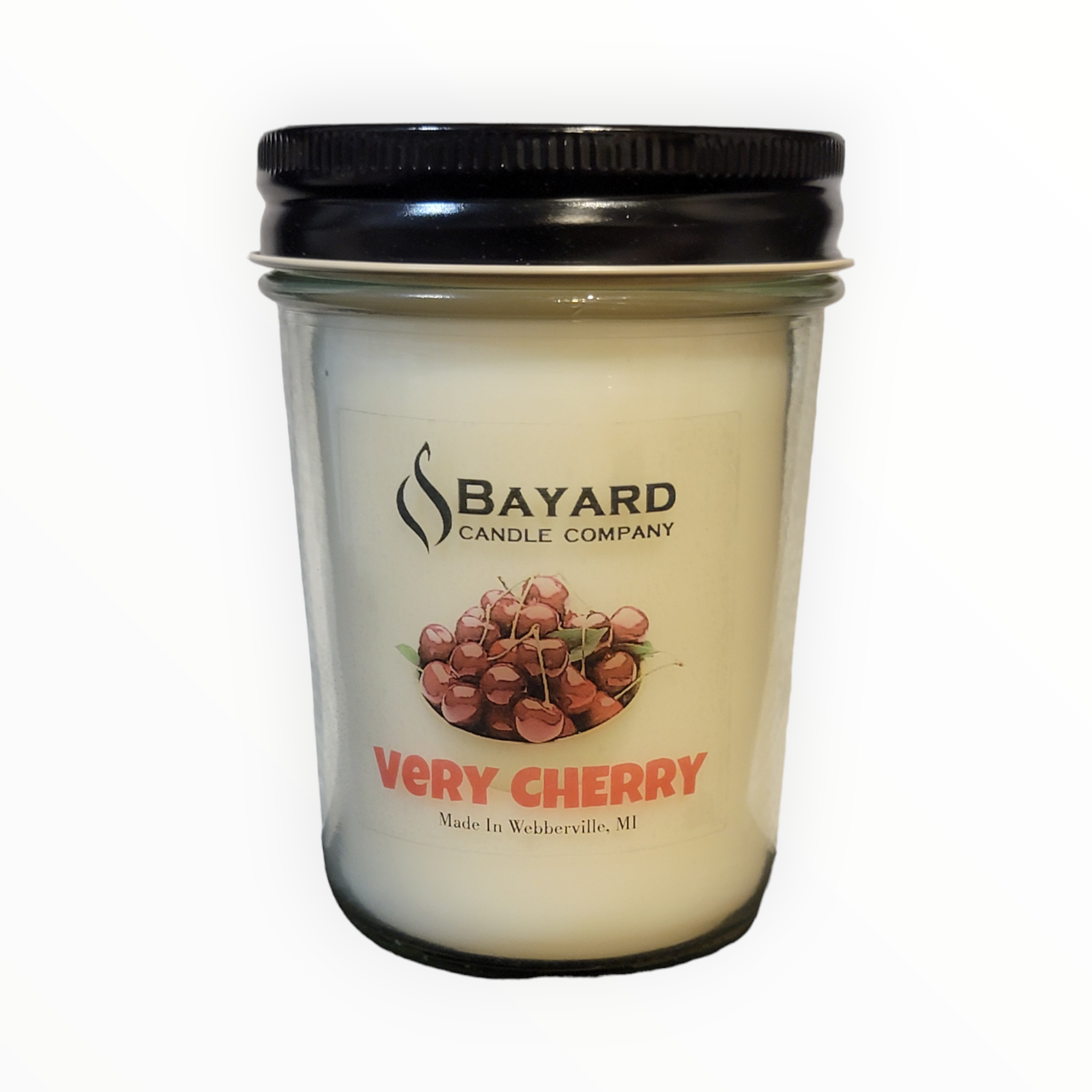 Very Cherry Soy Candle made with soy wax