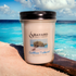 Caribbean Teakwood Soy Candle in the tropics