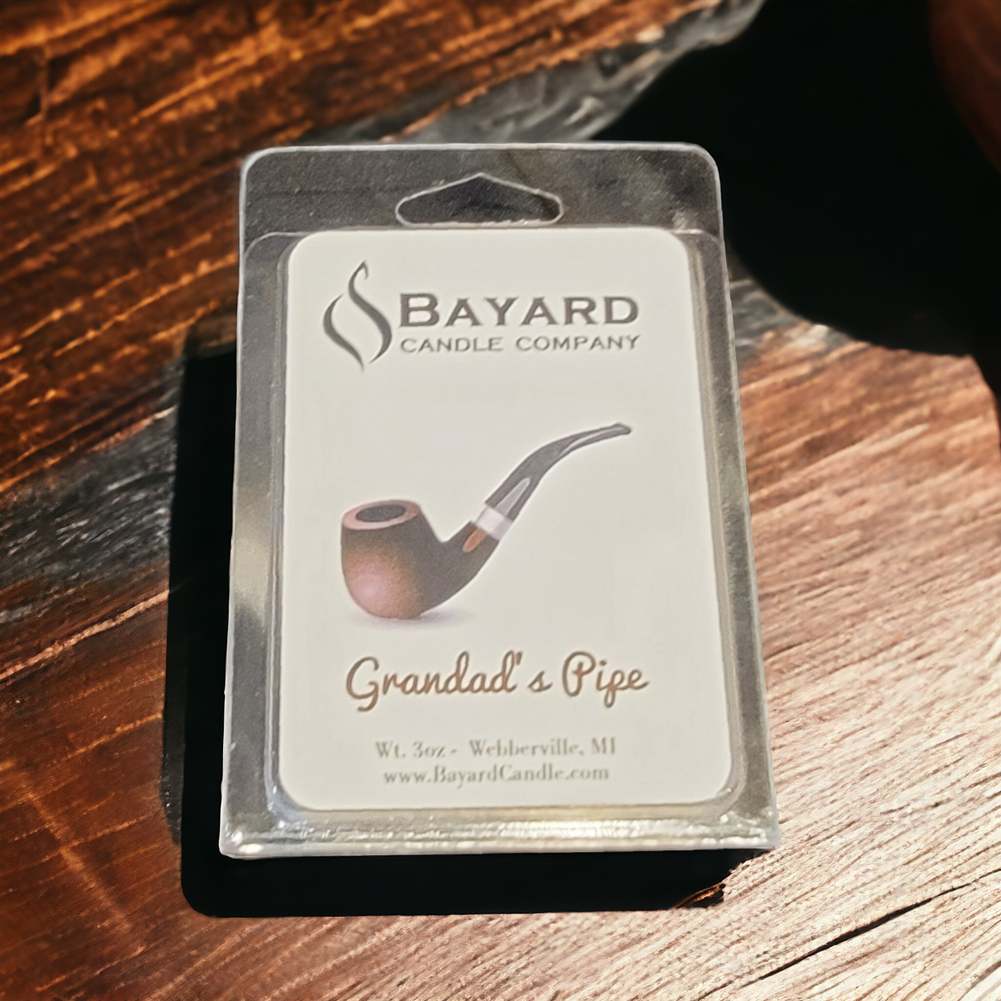 Grandads Pipe Soy Wax Melt - nostalgic scent from grandpas front porch