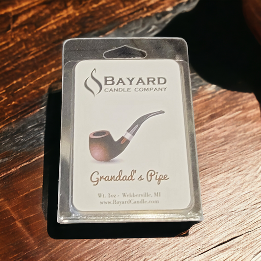 Grandads Pipe Soy Wax Melt - nostalgic scent from grandpas front porch