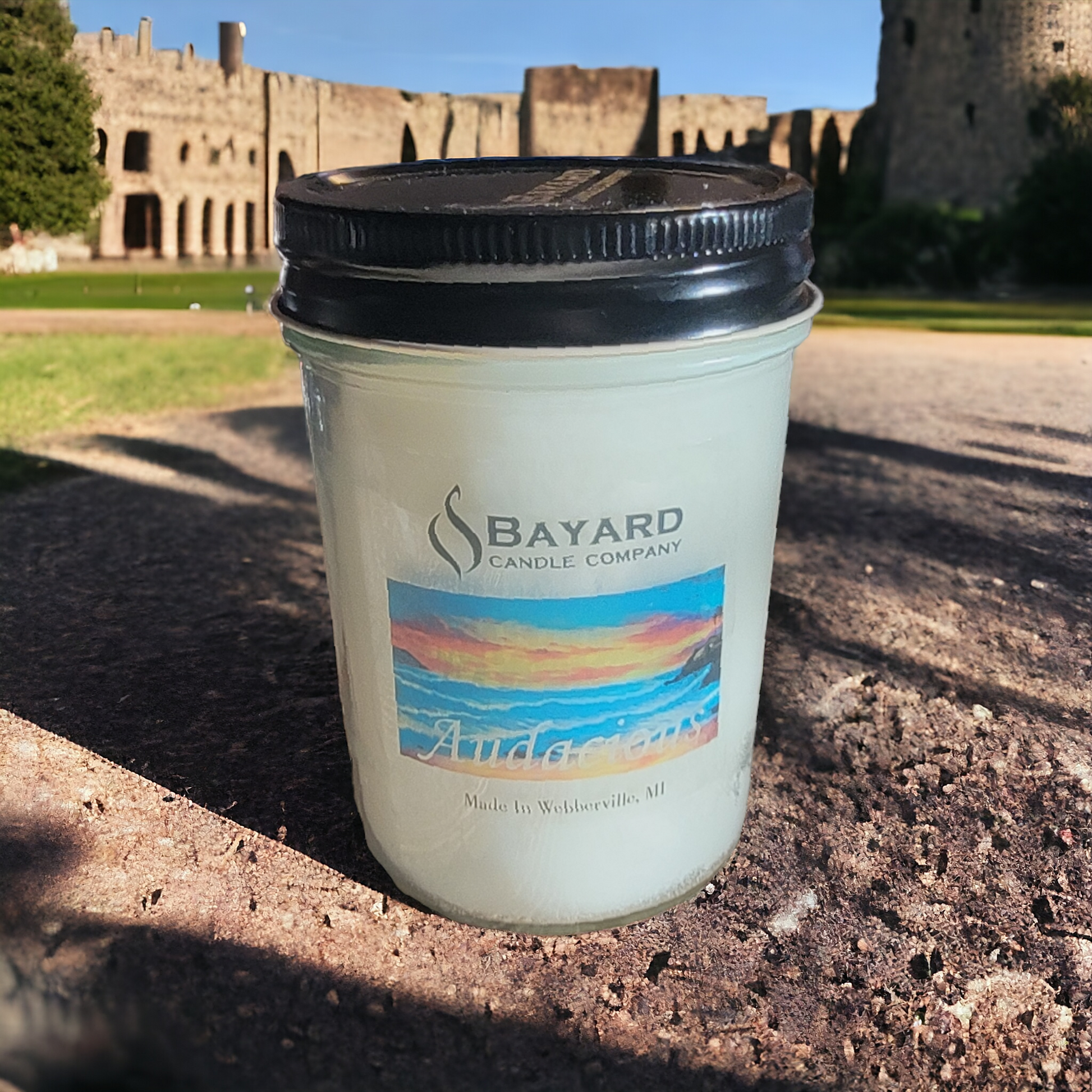 Audacious Soy Candle 8oz is made for kings