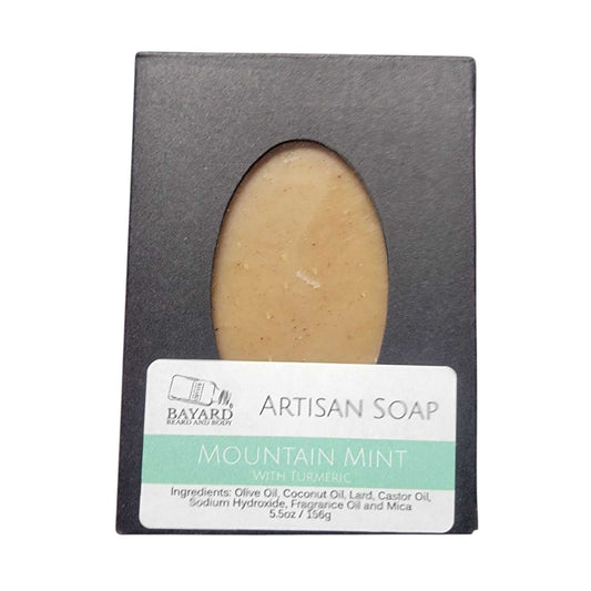 Mountain Mint Soap with Turmeric 