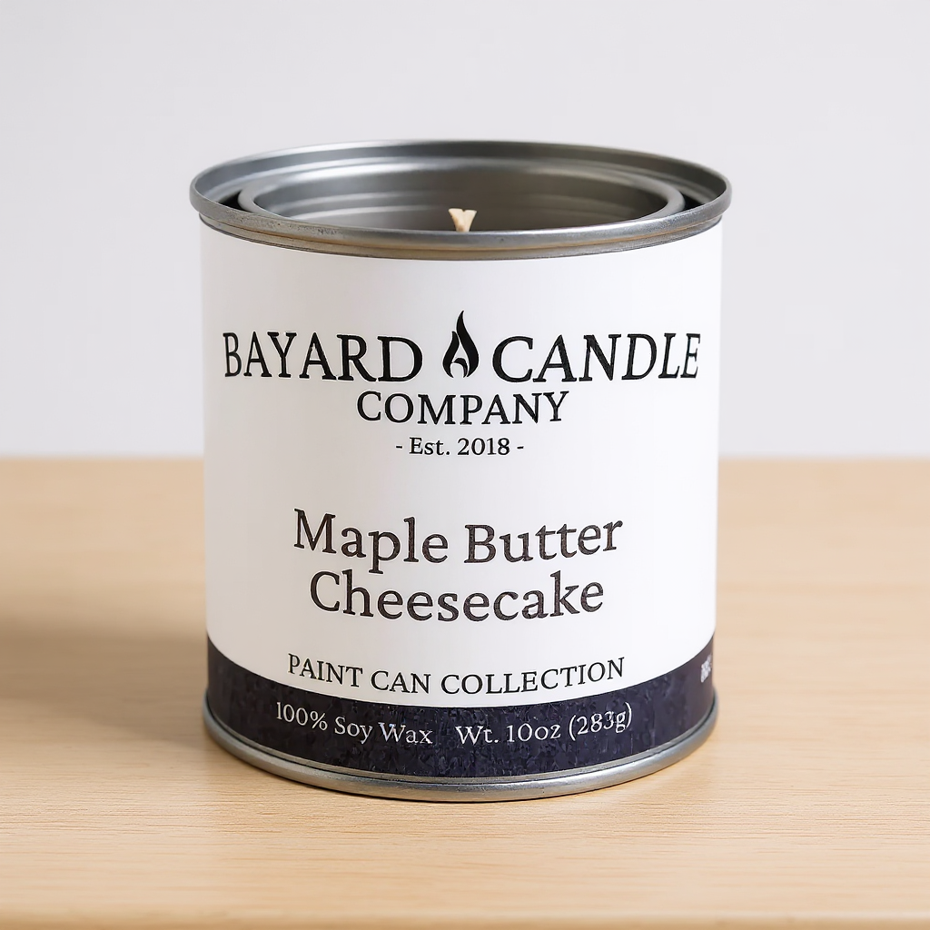 Maple Butter Cheesecake Paint Can Candle