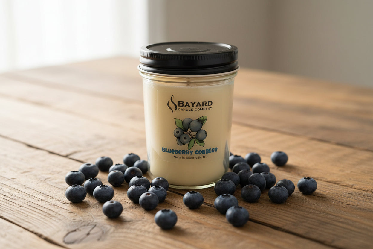 Blueberry Cobbler Soy Candle 8oz