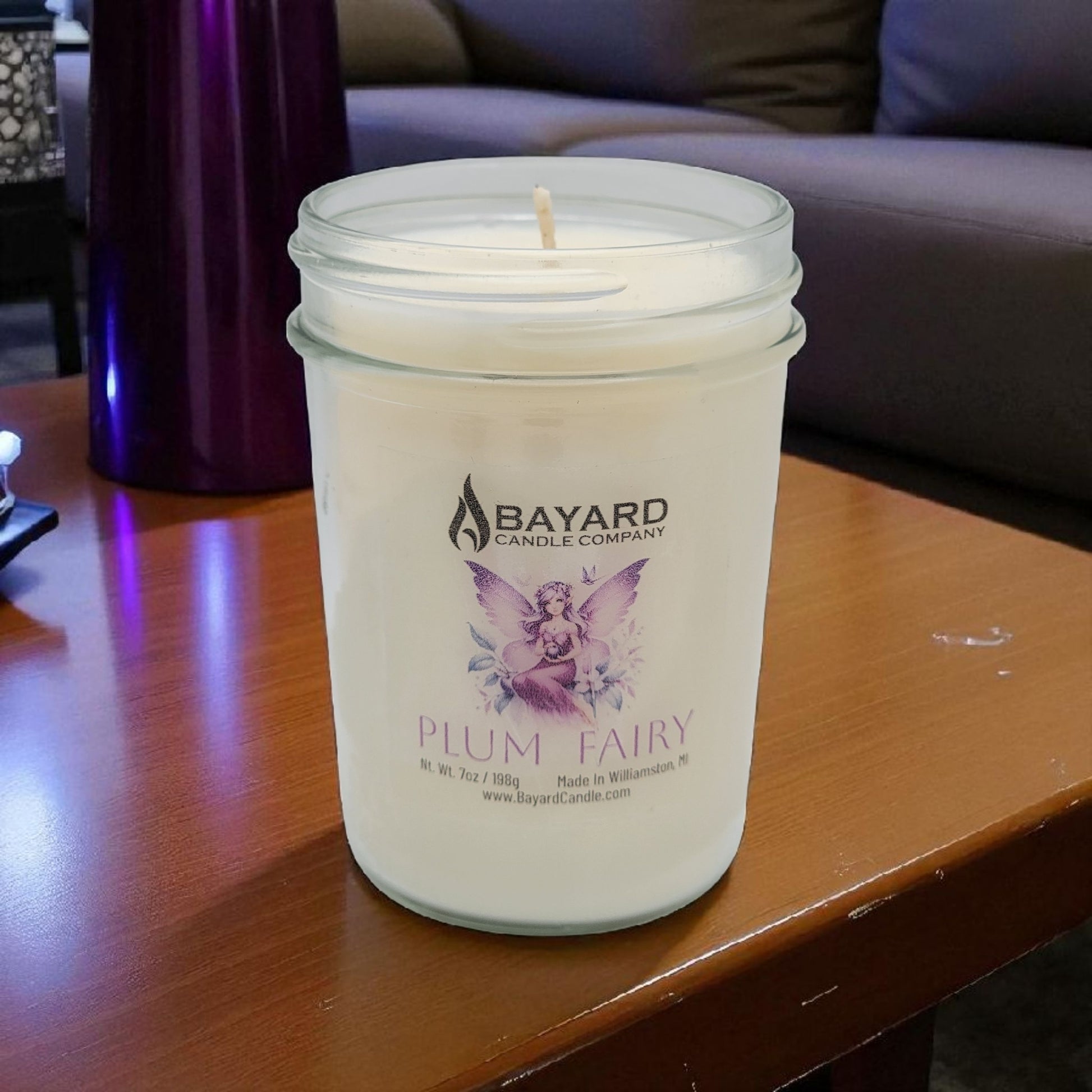 Plum Fairy Soy Candle 7oz