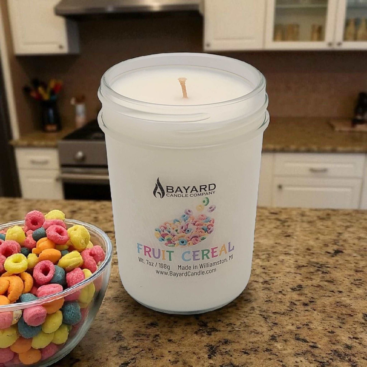 Fruit Cereal Soy Candle 7oz