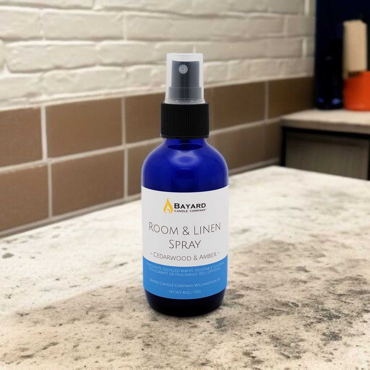 Room and Linen Spray Cedarwood and Amber