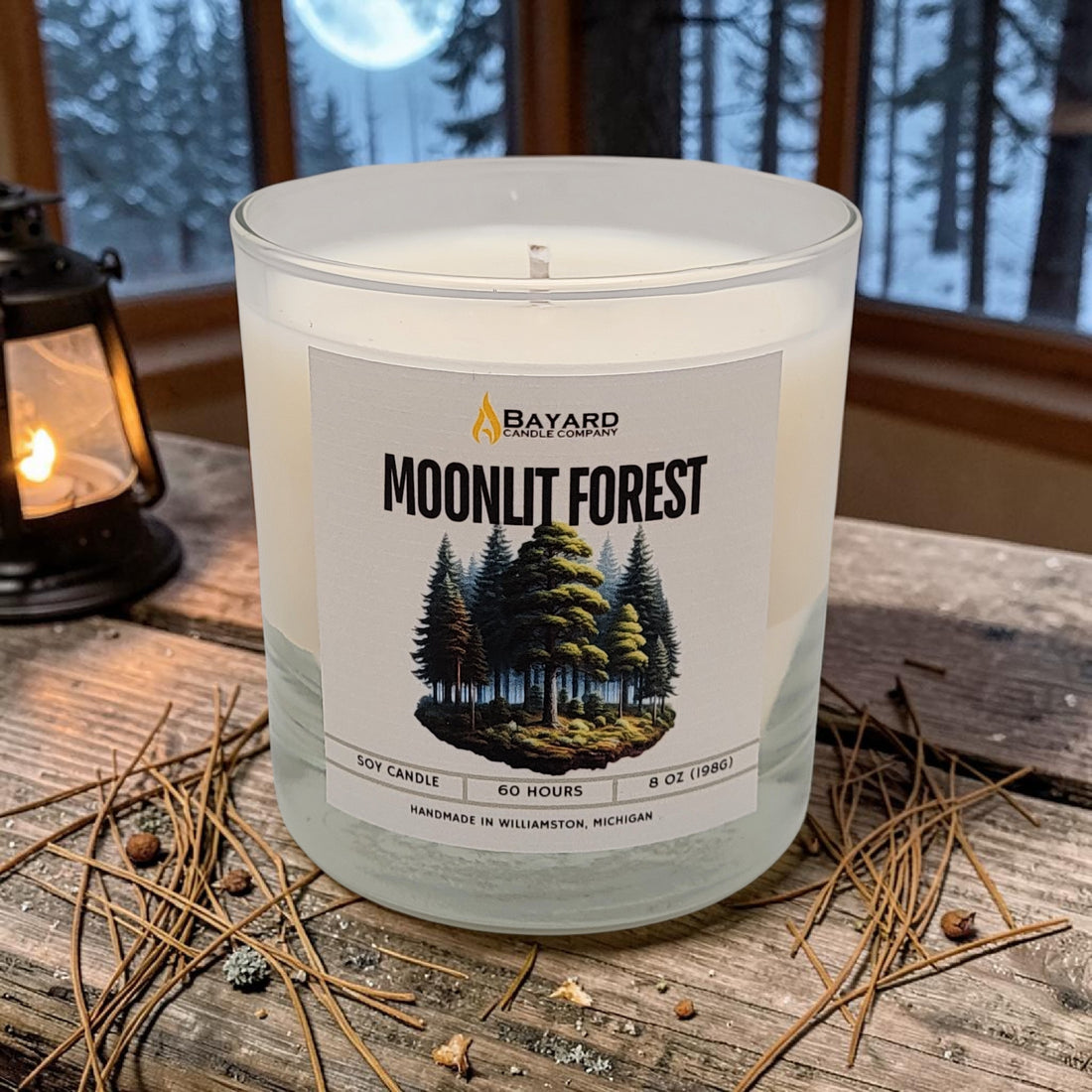 Moonlit Forest Soy Candle