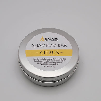 shampoo bar tin - citrus 