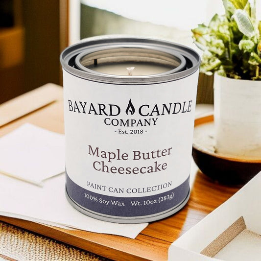 Maple Butter Cheesecake Paint Can Candle