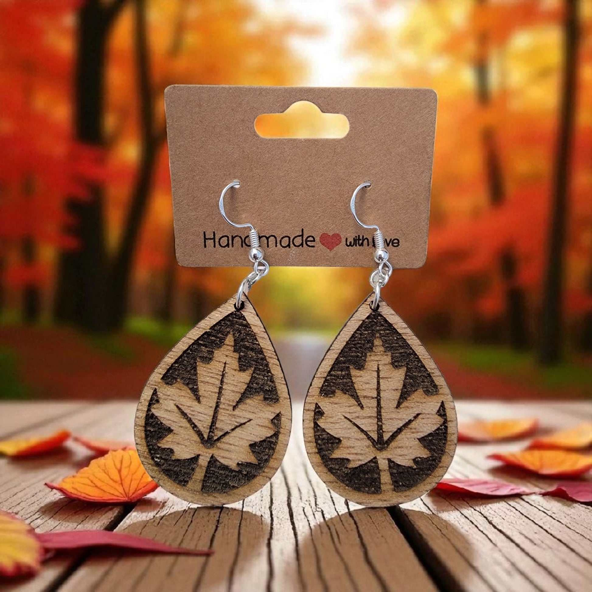 Maple Leaf Earrings
