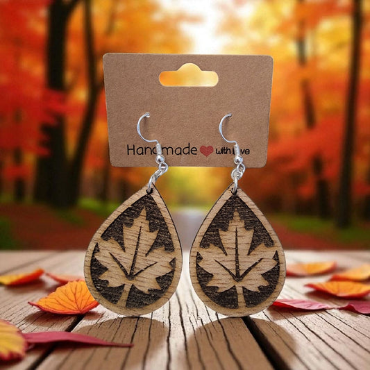 Maple Leaf Earrings