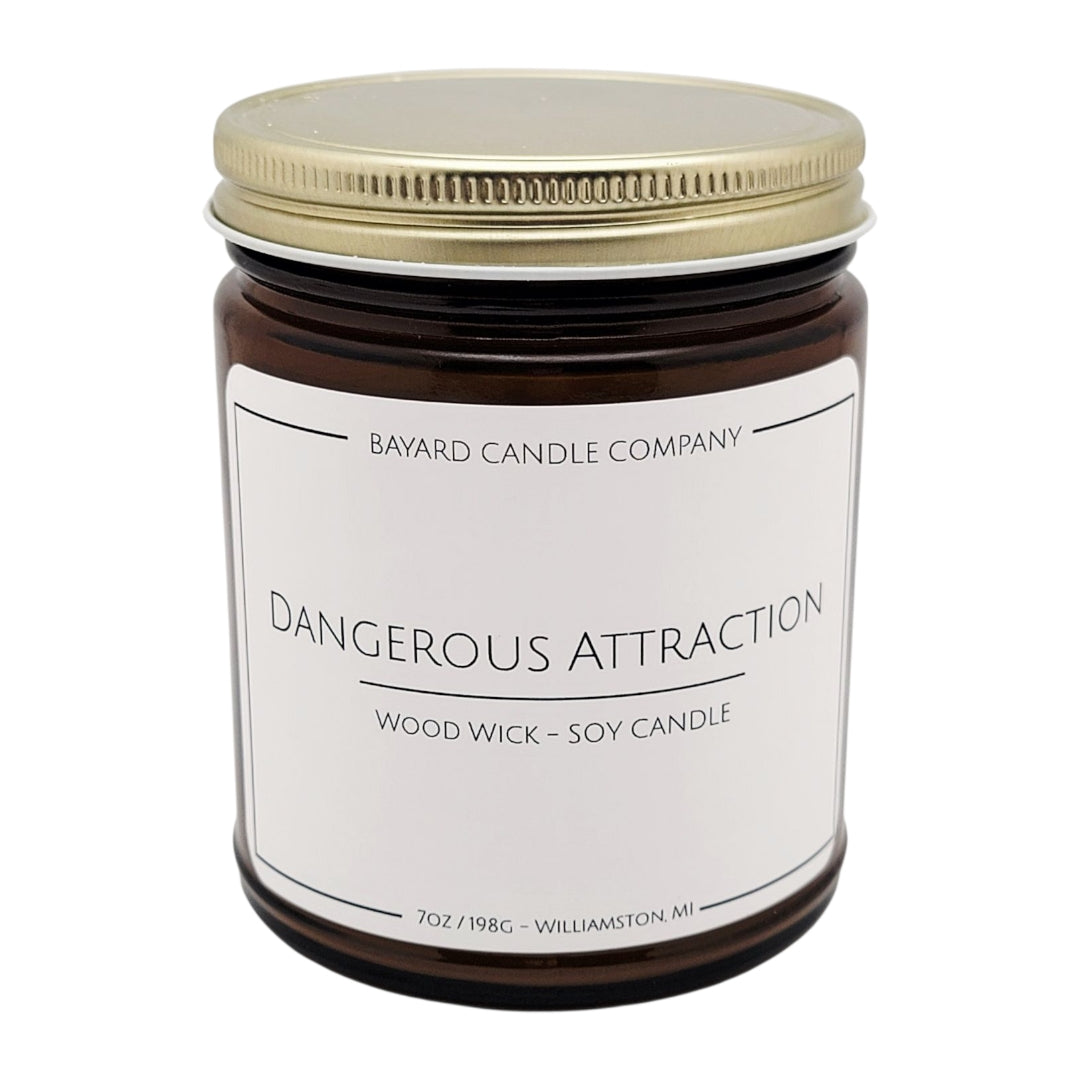 Dangerous Attraction Wood Wick Candle