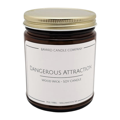 Dangerous Attraction Wood Wick Candle