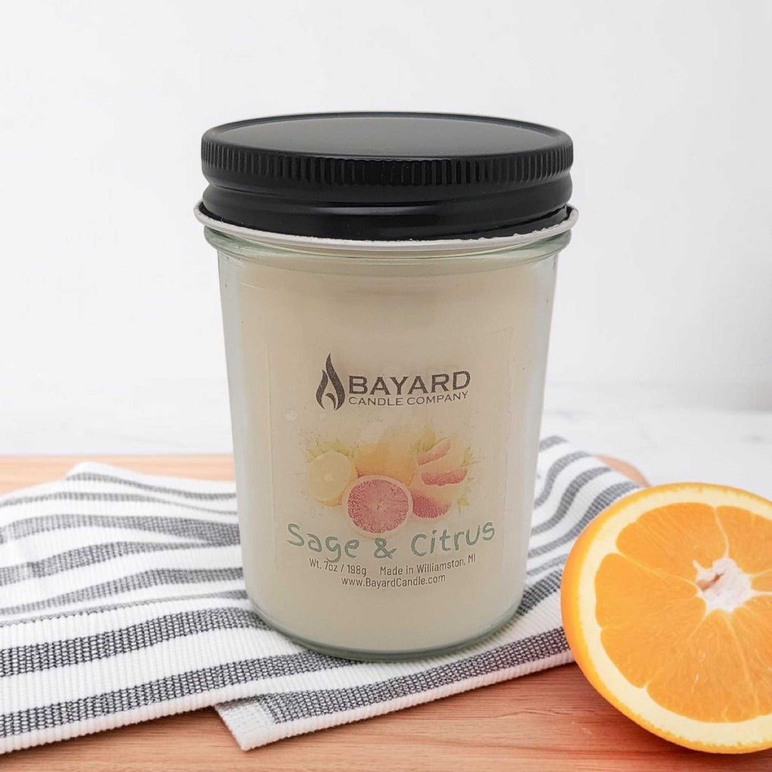 Sage and Citrus Soy Candle