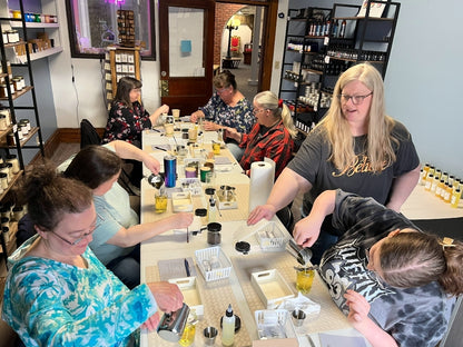 Candle Making Classes - Instructor leading the class