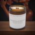 Dangerous Attraction Wood Wick Candle in an intimate setting 