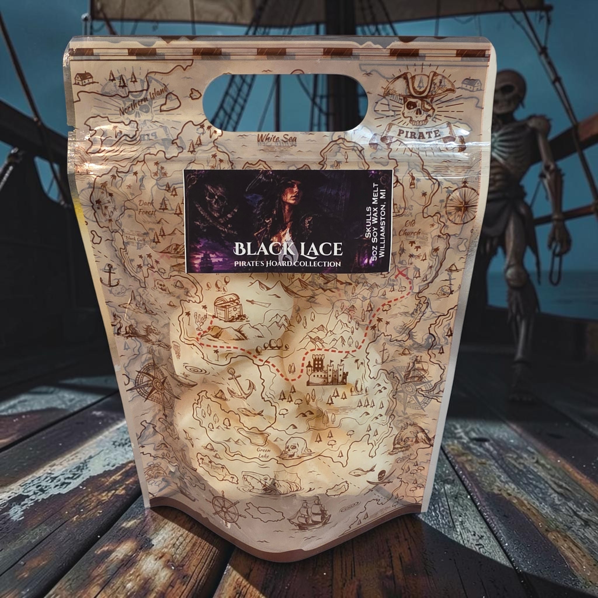 Black Lace Soy Wax Melt