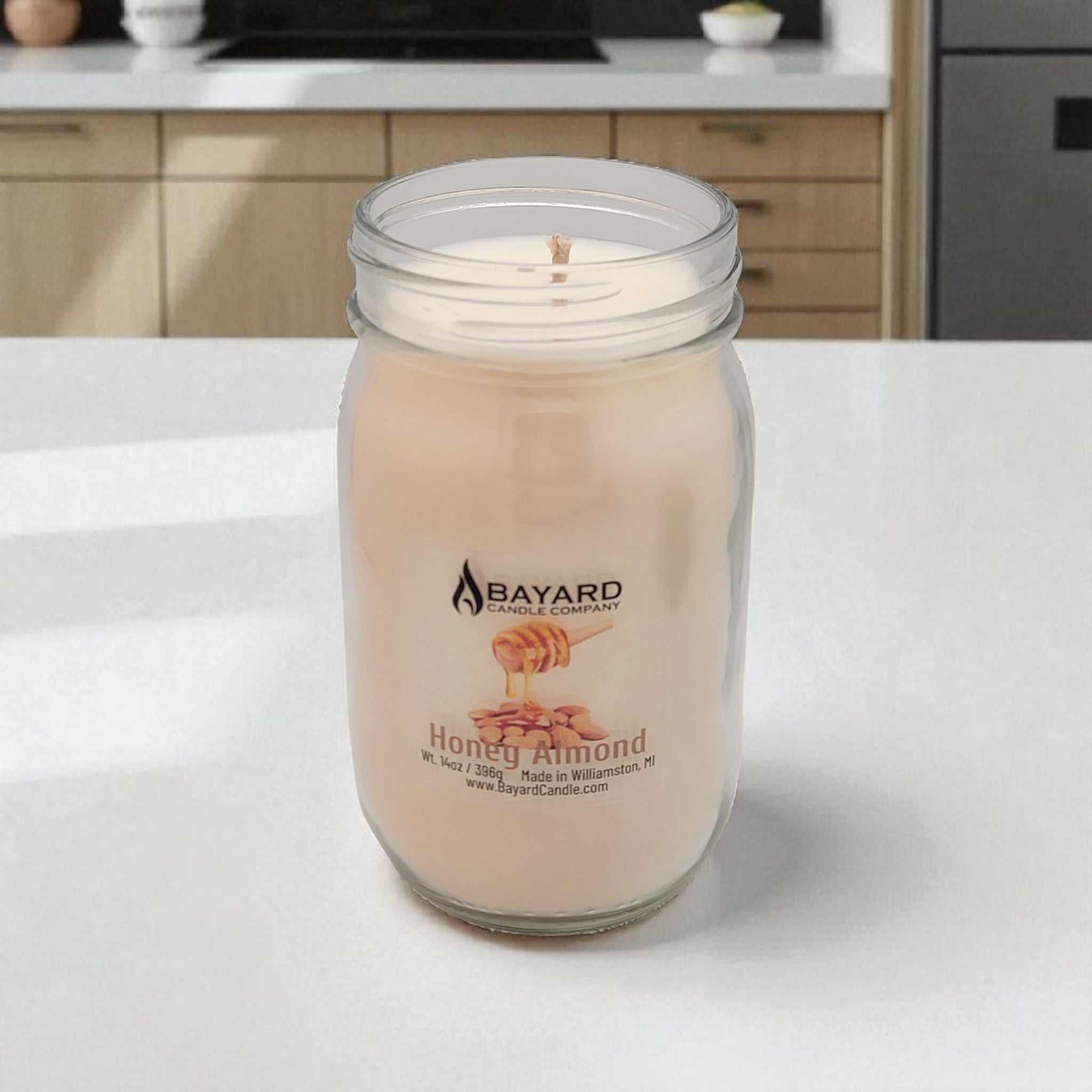 Honey Almond Soy Candle 14oz 