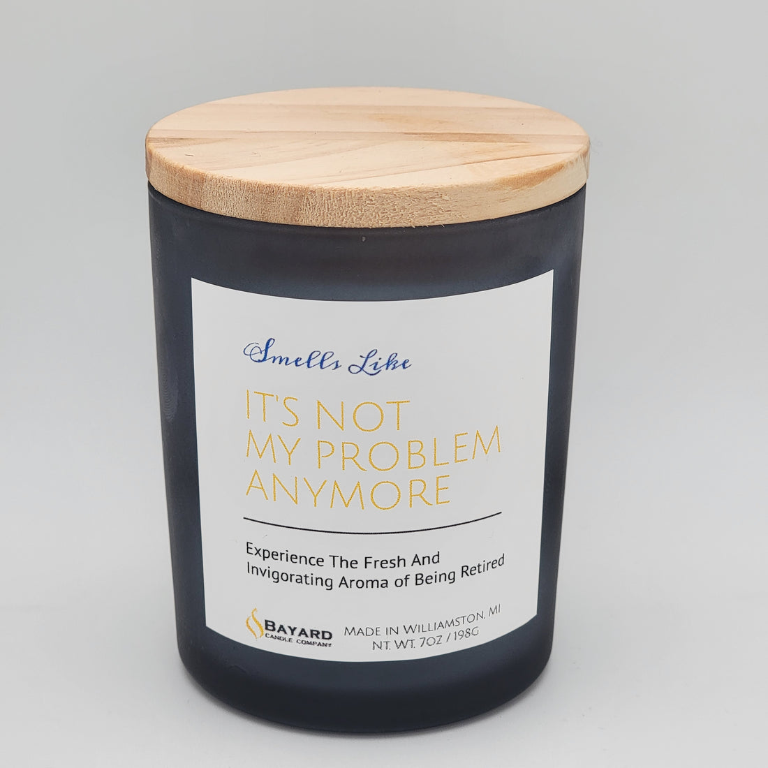 Frosted Retirement Soy Candle